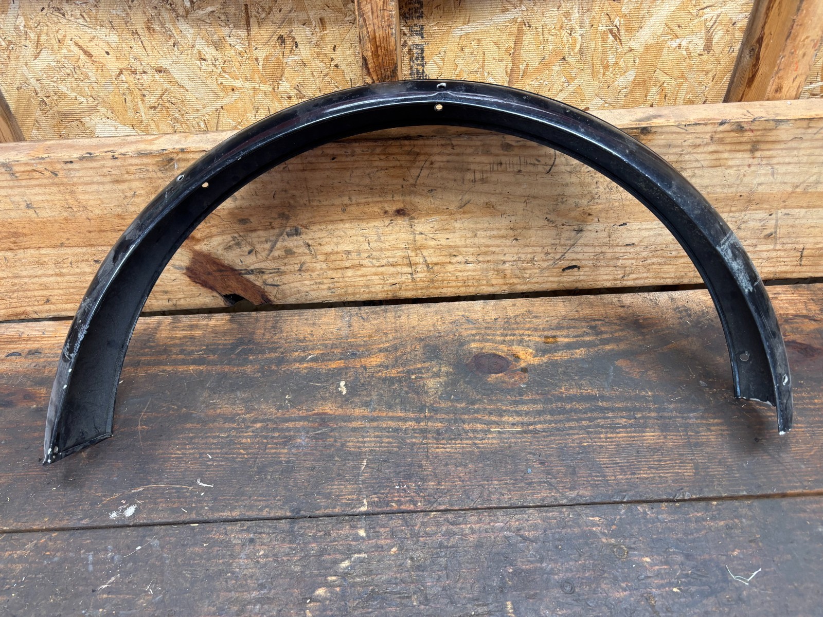 Vintage Ribbed Aluminum Fender Alloy 3 3/4″ Wassell BSA Triumph Harley