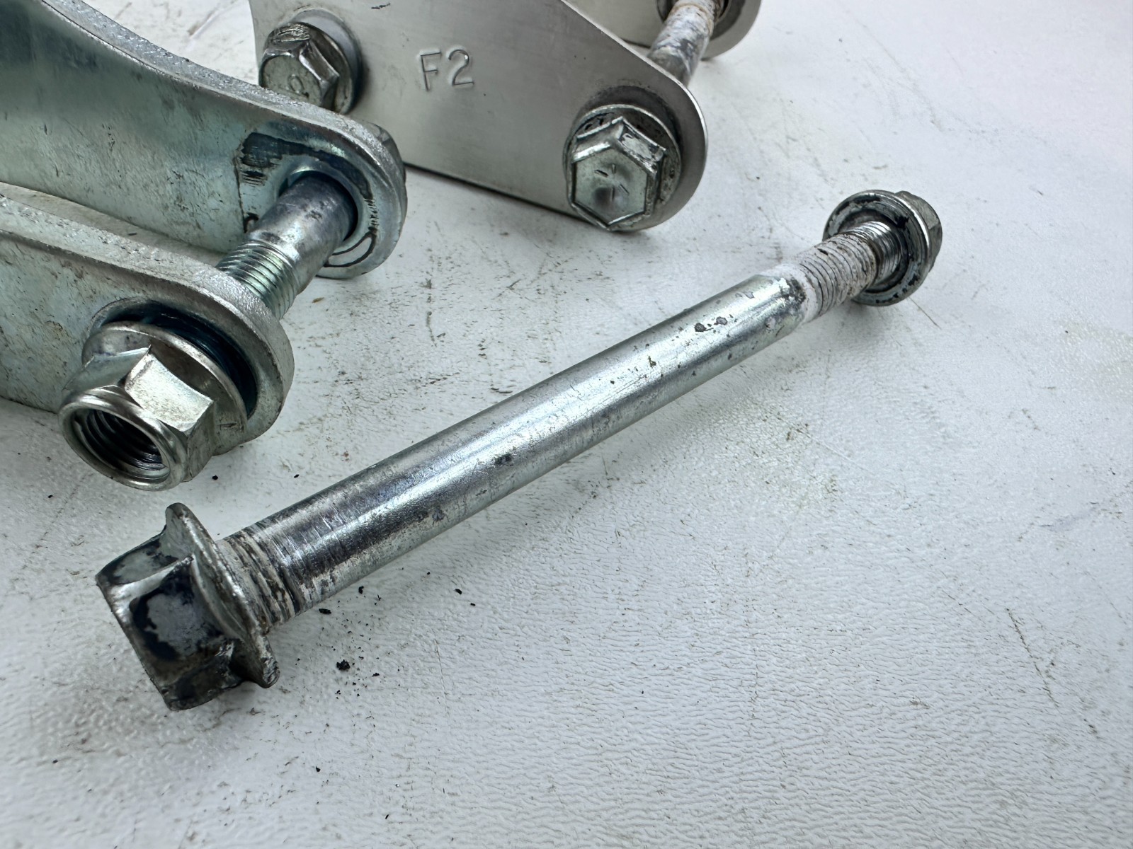 2018 Suzuki DRZ400SM Stock Engine Motor Mount Hardware Brackets Hangers