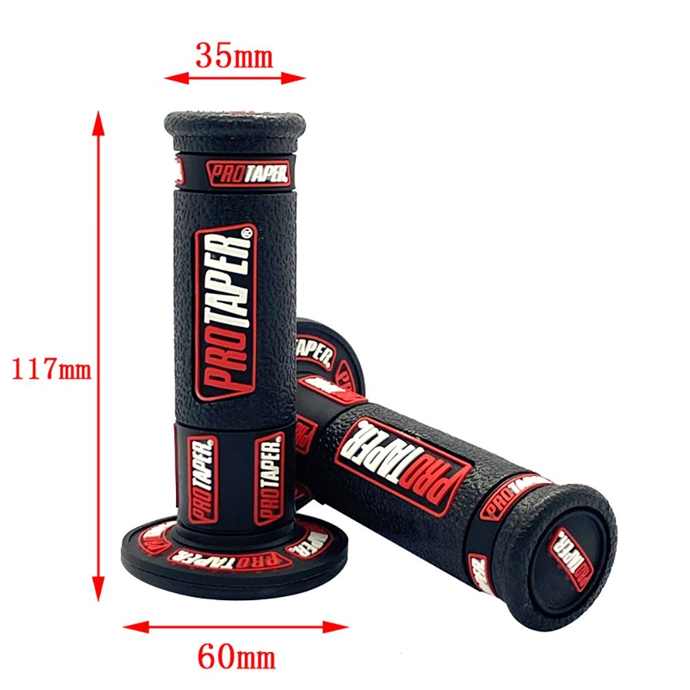 7/8″ Motorcycle PrTaper Hand Grips Red Handle for Pit Dirt Bike ATV Off-road