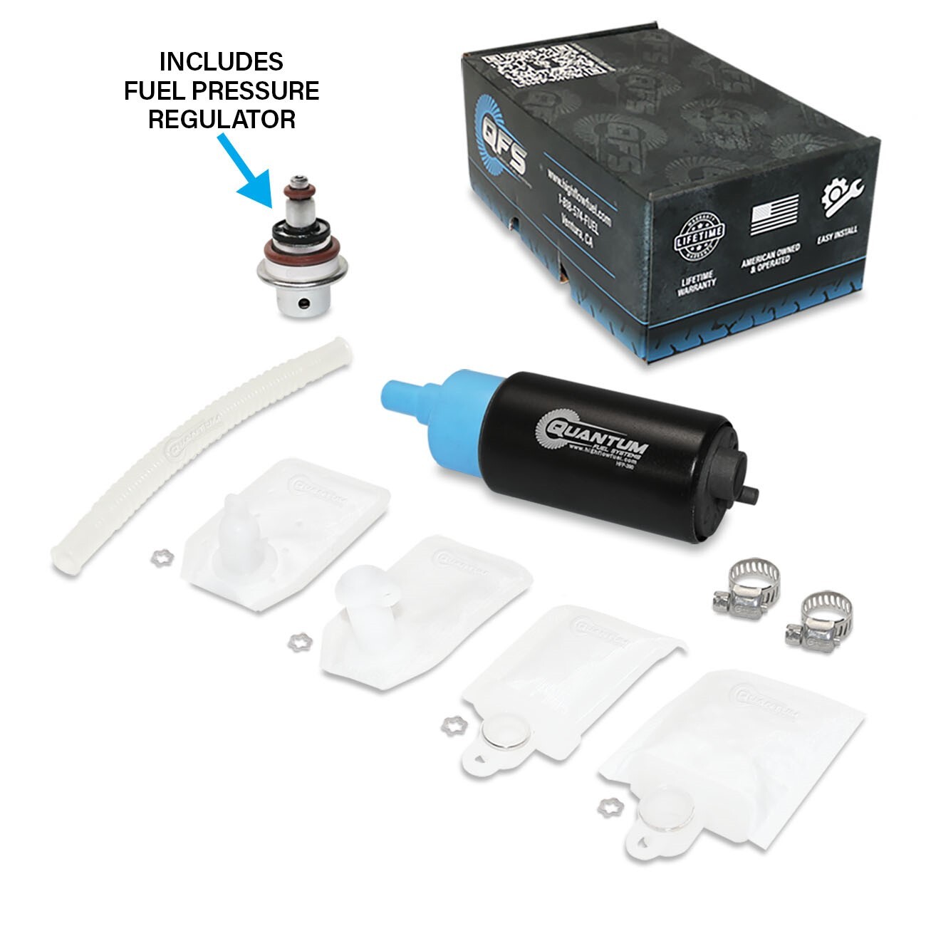 QFS 30mm EFI Fuel Pump +Regulator YZ450F WR450 10-19 #33D-13907-00-00