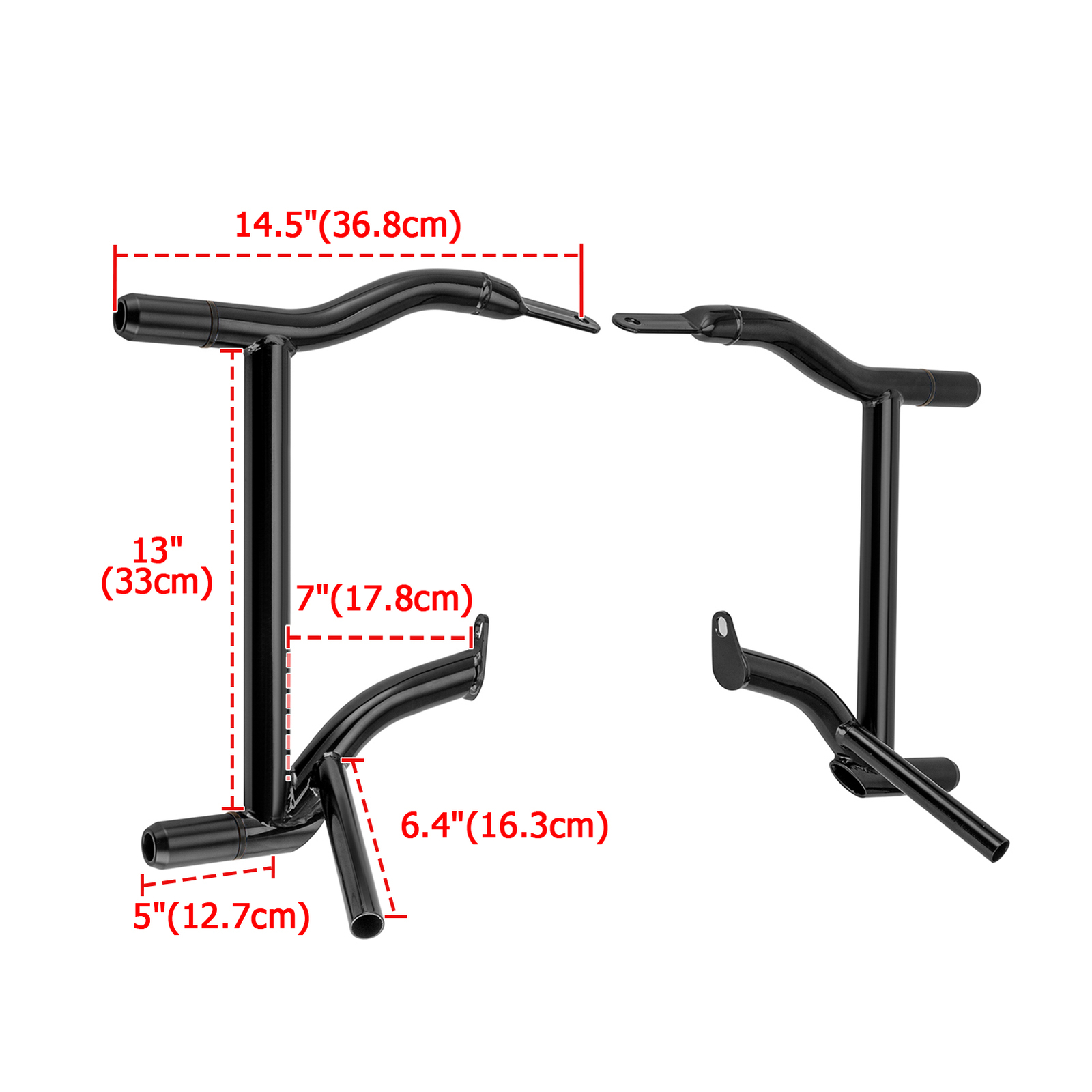 1.25″ Rear Saddlebag Guard Crash Bar For Harley Road King Street Glide 2009-2024