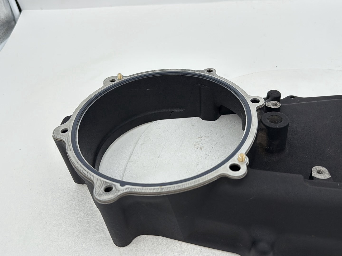 2013 Harley Dyna FXDWG Wide Glide OEM Inner Primary Clutch Cover Black 60681-06C