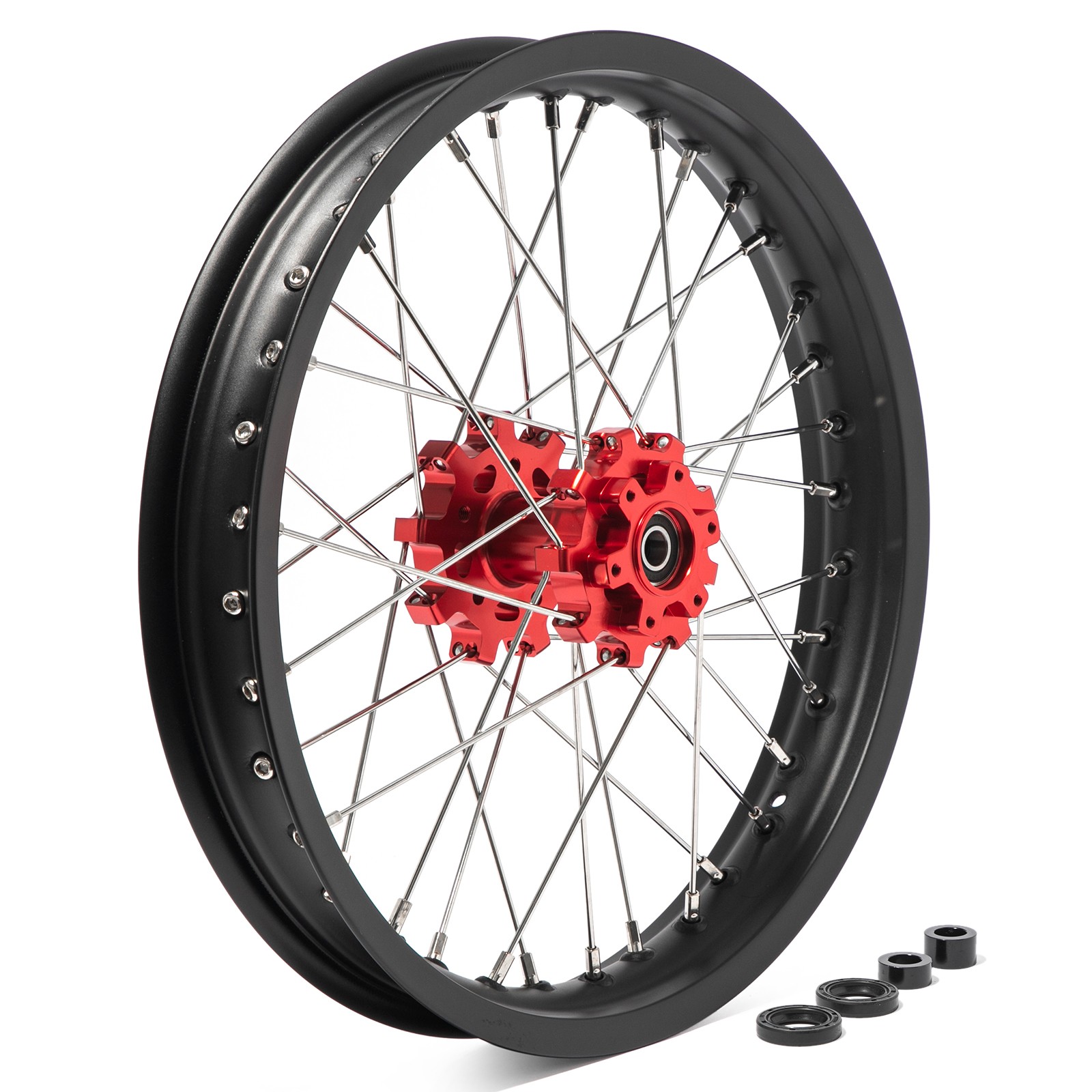 For Talaria Sting MX5 17×2.15 Spoke Rear Wheel Rim Hub Red