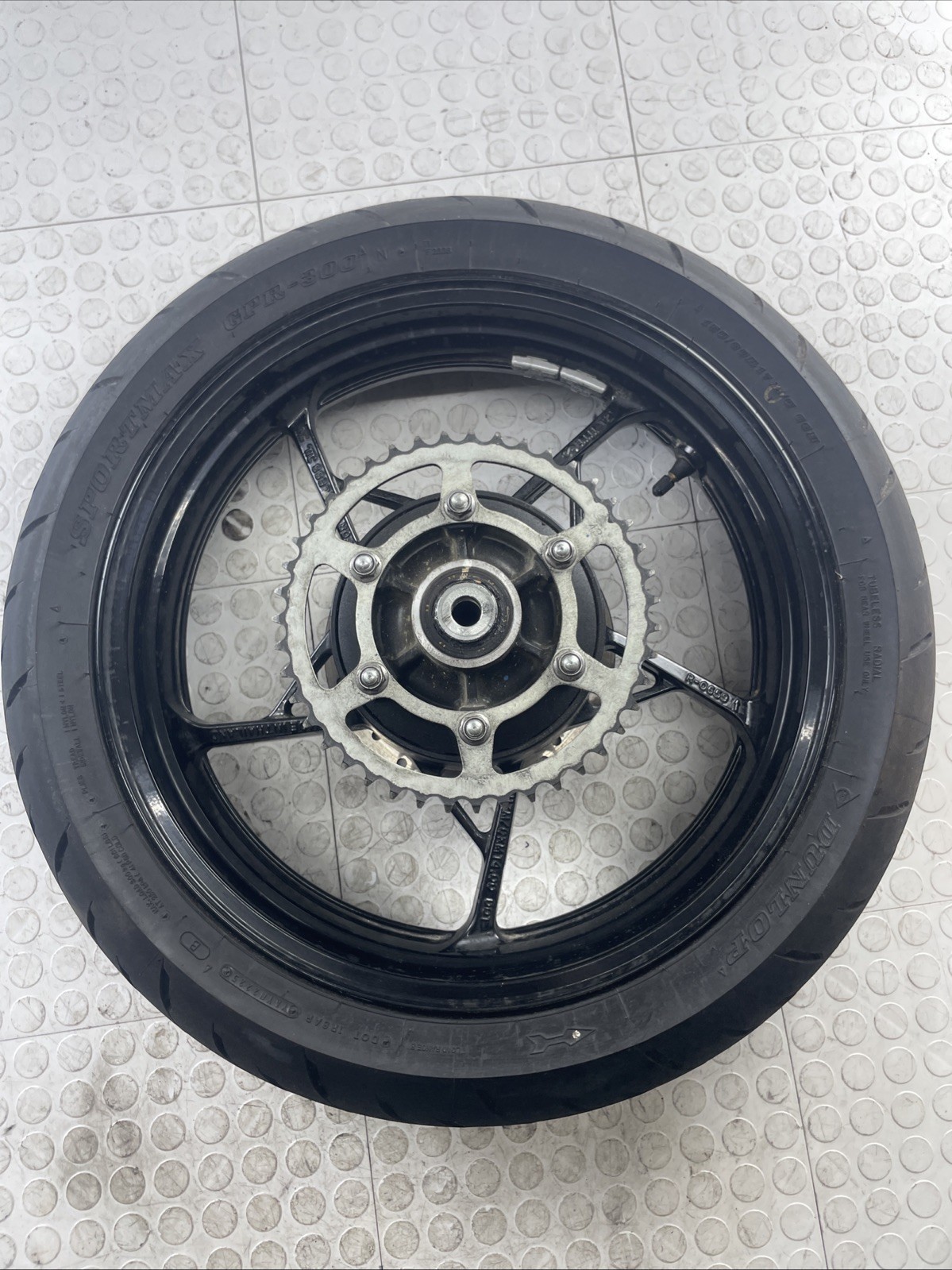 2024 24 23-26 Kawasaki Ninja EX400 Zx4R Rear Back Wheel Rim Straight 17×4.00 OEM