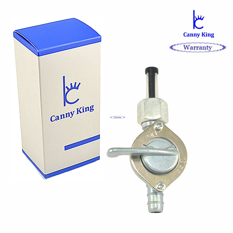 Canny King® Fuel Valve Petcock 14mm For Yamaha 1973-74 SC500 1976-1981 TT500
