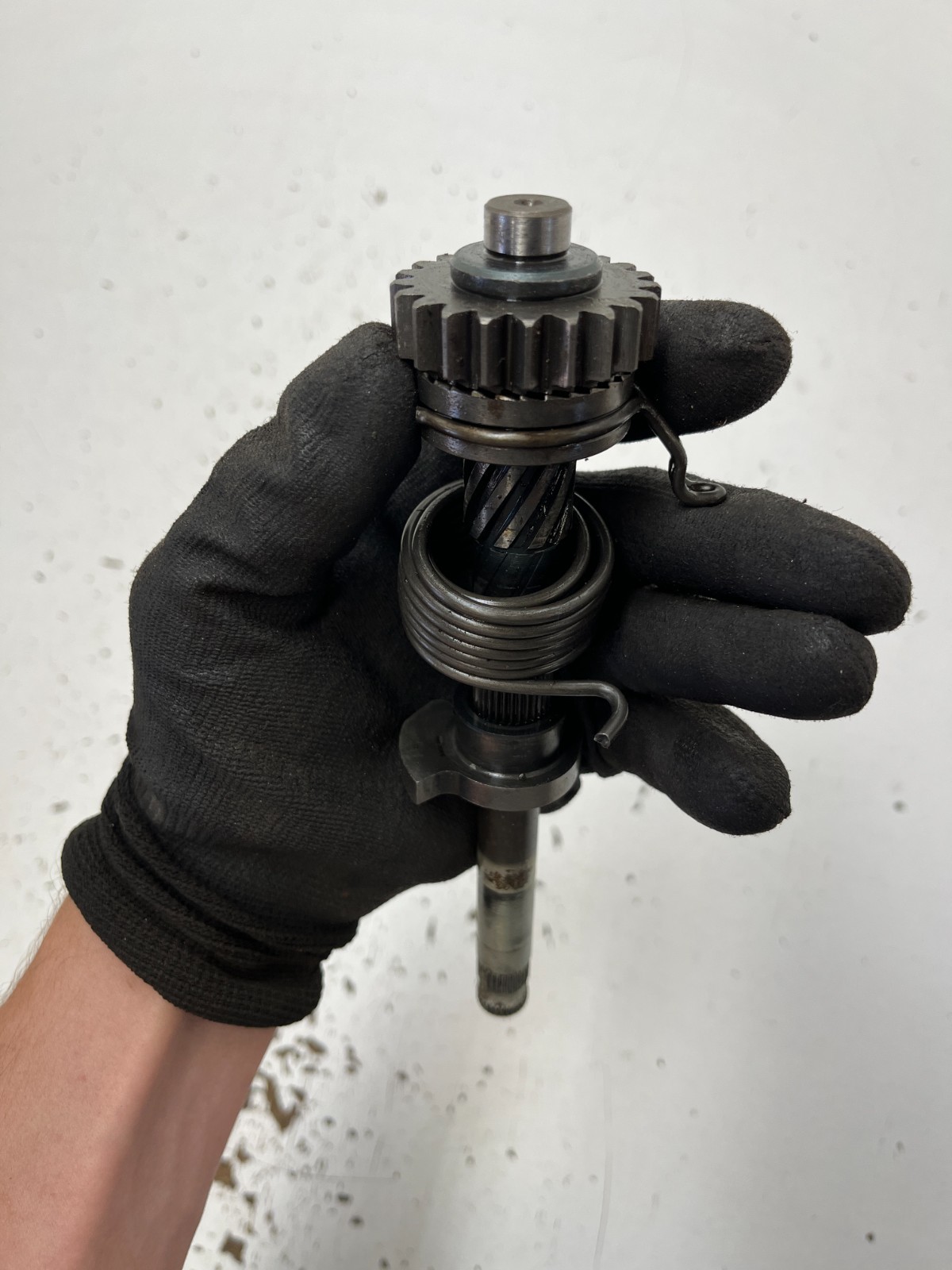 83 1983 Honda Passport 70 C70 OEM GOOD Kickstart Gear Assembly Kick Start Shaft