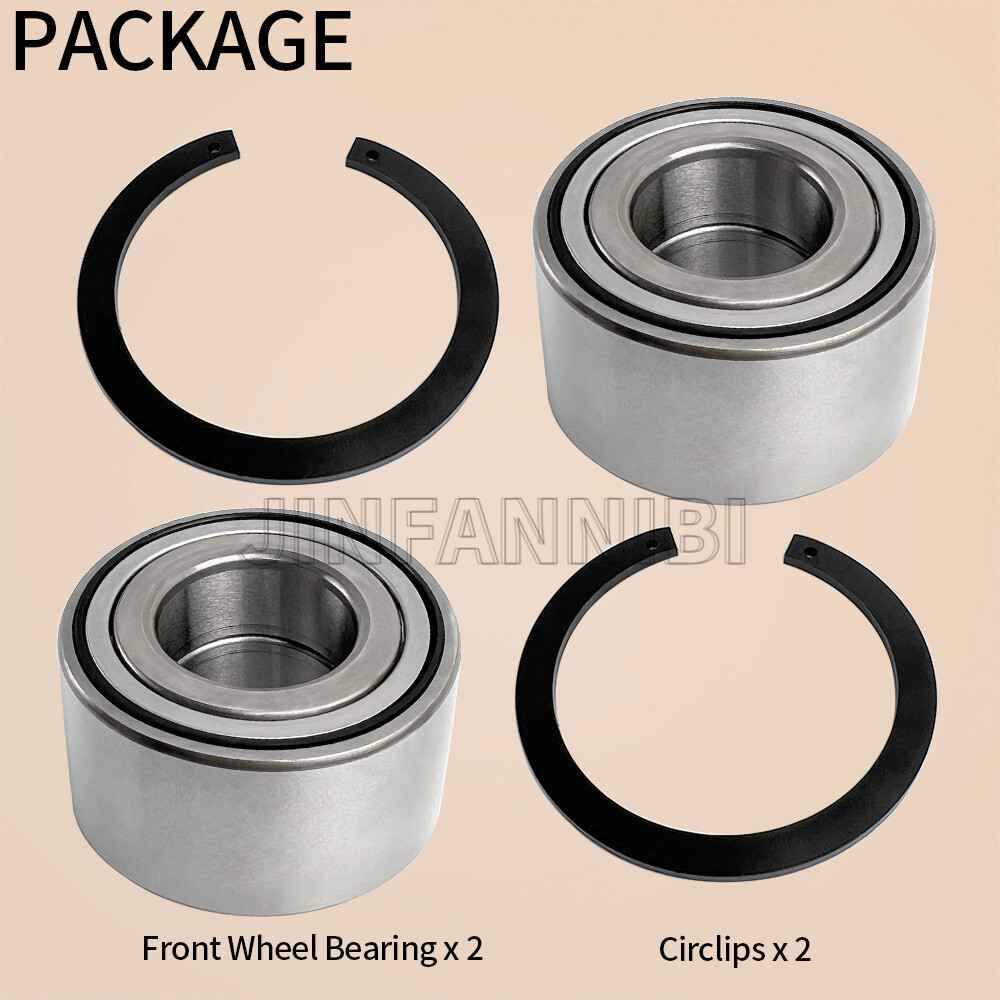 2PCS Front Wheel Bearings for Honda Rancher 420 TRX420 2014-2024 91051-HR3-A21