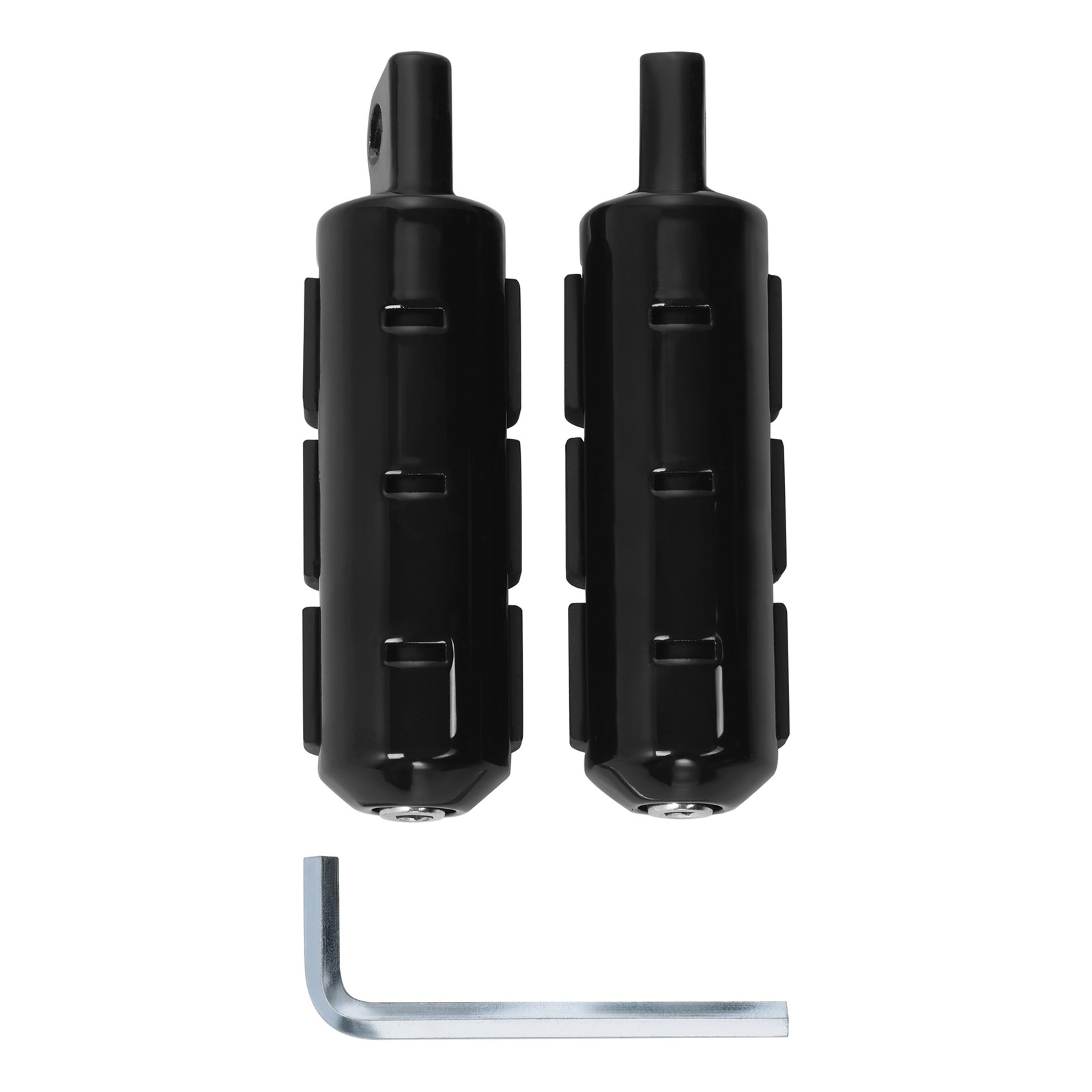 Anti Vibration Rubber Footpeg Fit For Harley Dyna Wide Glide Street Bob Softail