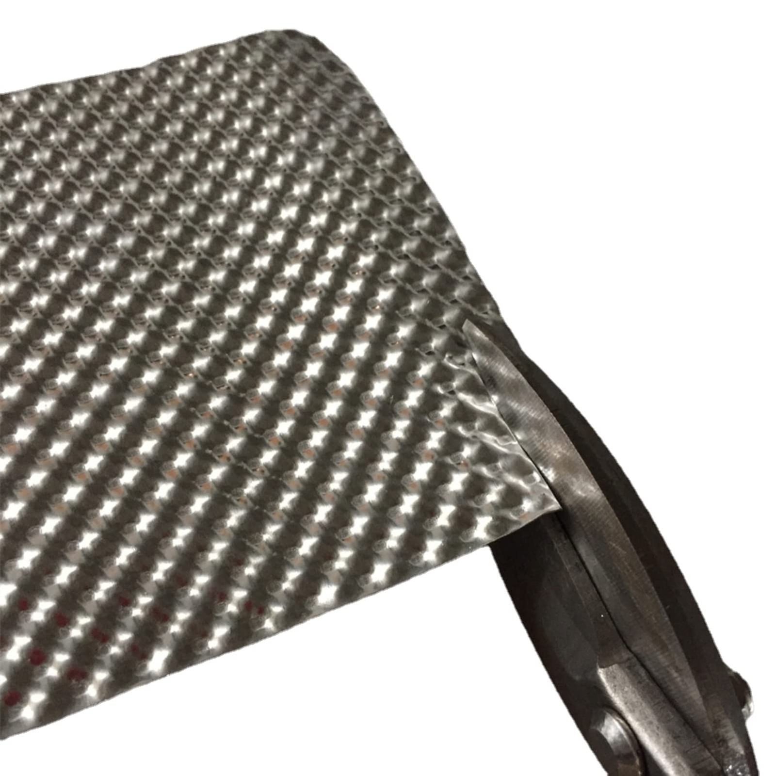 Exhaust Heat Shield Embossed 304 stainless steel Material Muffler Wrap Barrier