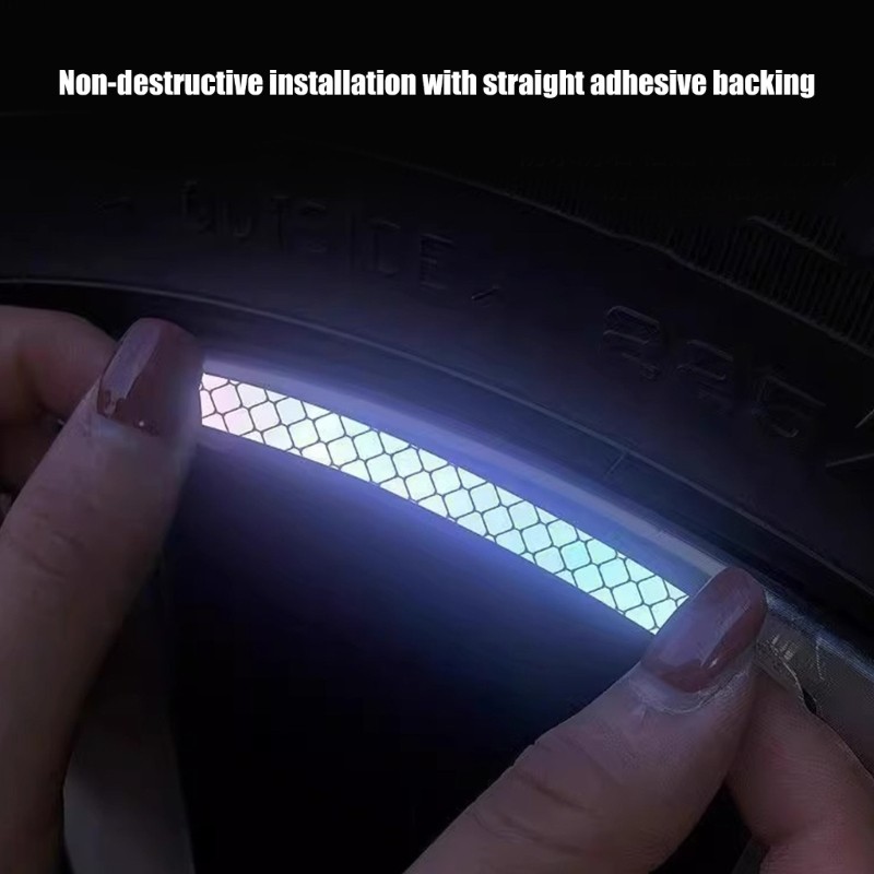20lots Reflective Safety Strips Outdoor Self-adhesive Conspicuity Tape