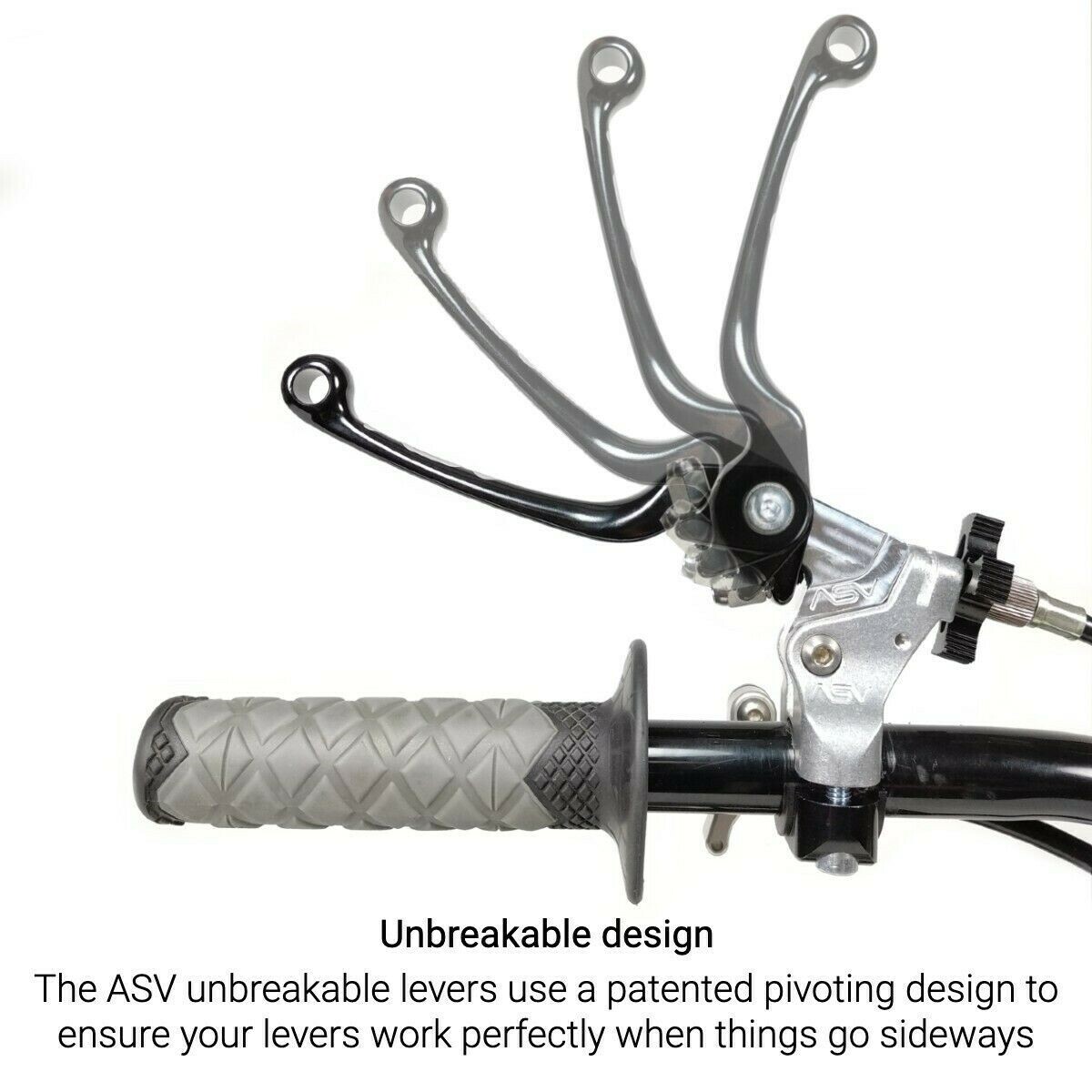 ASV F2 Series Unbreakable Off-Road Clutch Lever # CDF203