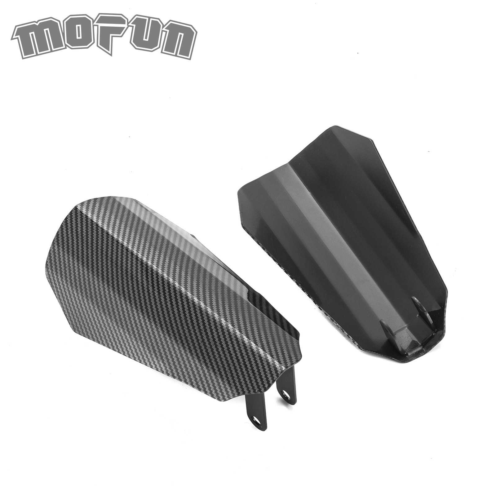 Carbon Fiber Pattern Hydraulic Clutch Style Hand Guards For Harley Road Glide