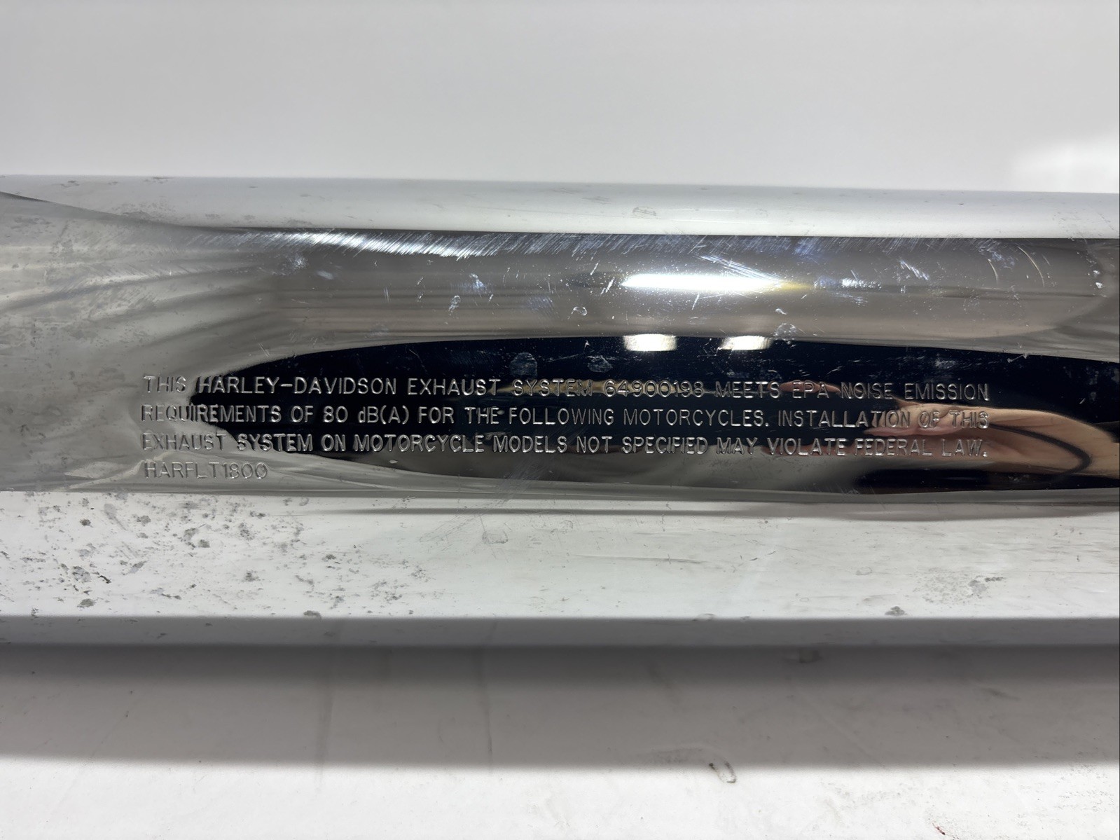 Harley-Davidson CVO 13-16 Touring Chrome Muffler 64900198 – HARFLT1800