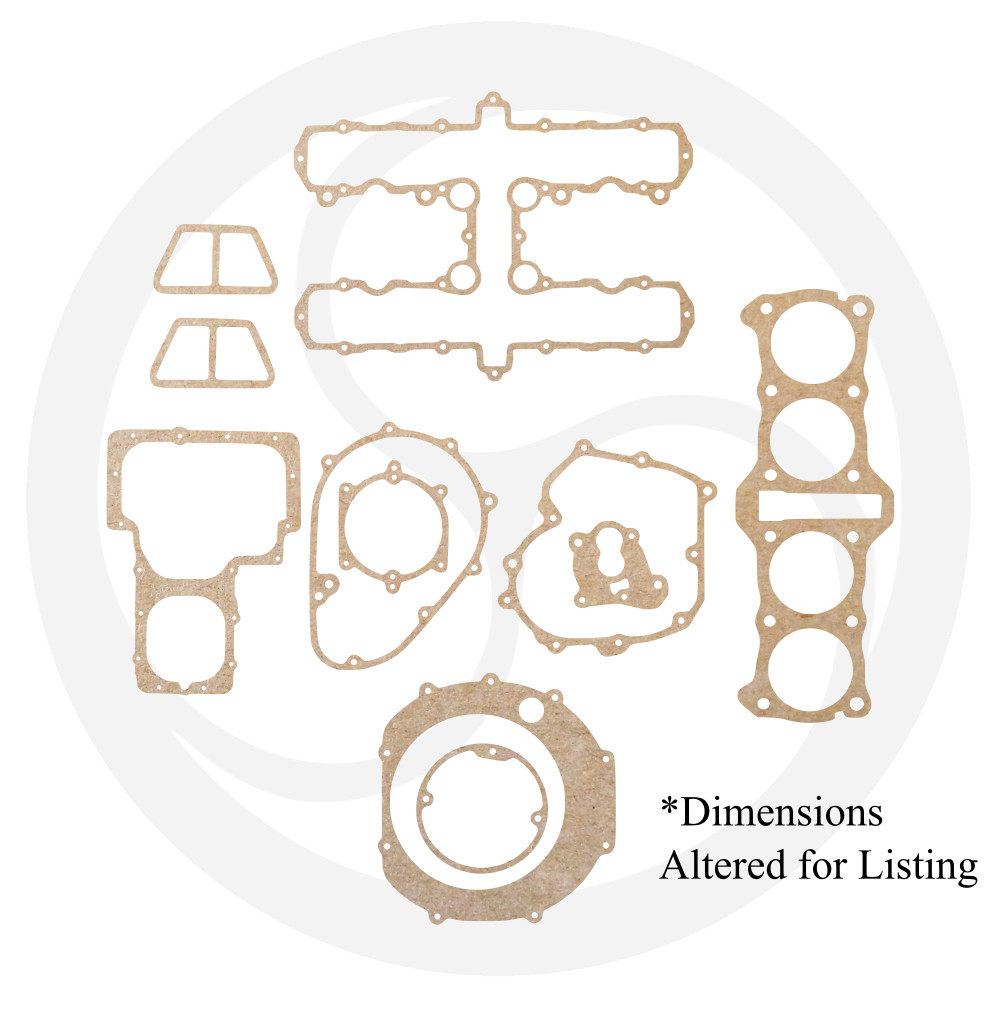 Kawasaki KZ1000 KZ1100 ZN1100 GPZ1000 Police Engine Rebuild Gasket Set Kit