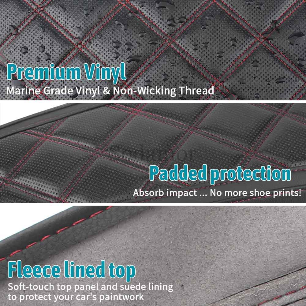 Saddlebag Lid Covers Fit for Harley-Davidson Touring FLHX FLHR FLTRX 2014-2024