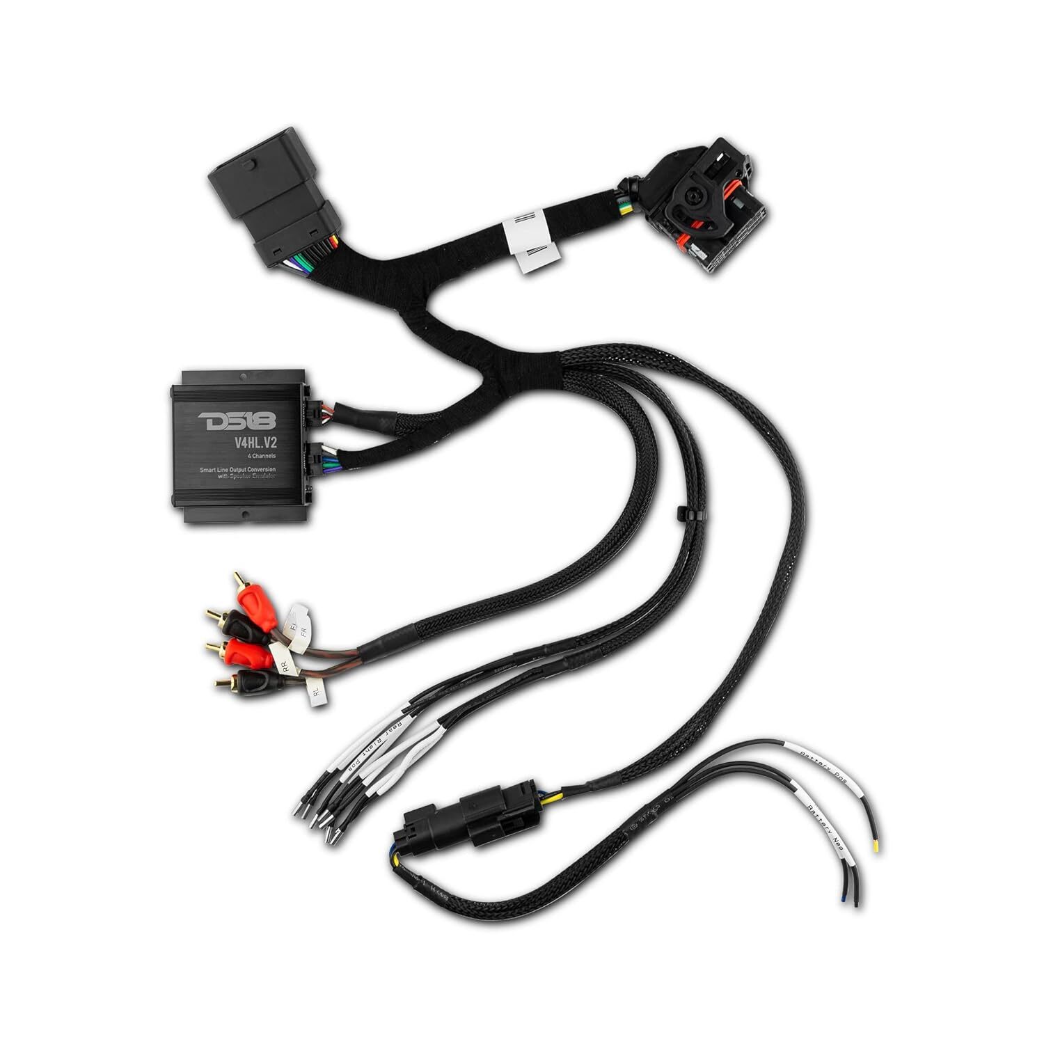 DS18 Harley Davidson Plug and Play Harness for Amplifiers – Touring Bike (2014+)