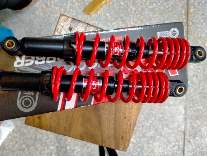Honda CT 125 Trail Hunter cub​ 2020-2024 YSS Shock Gas 385MM A Pair BK/RD
