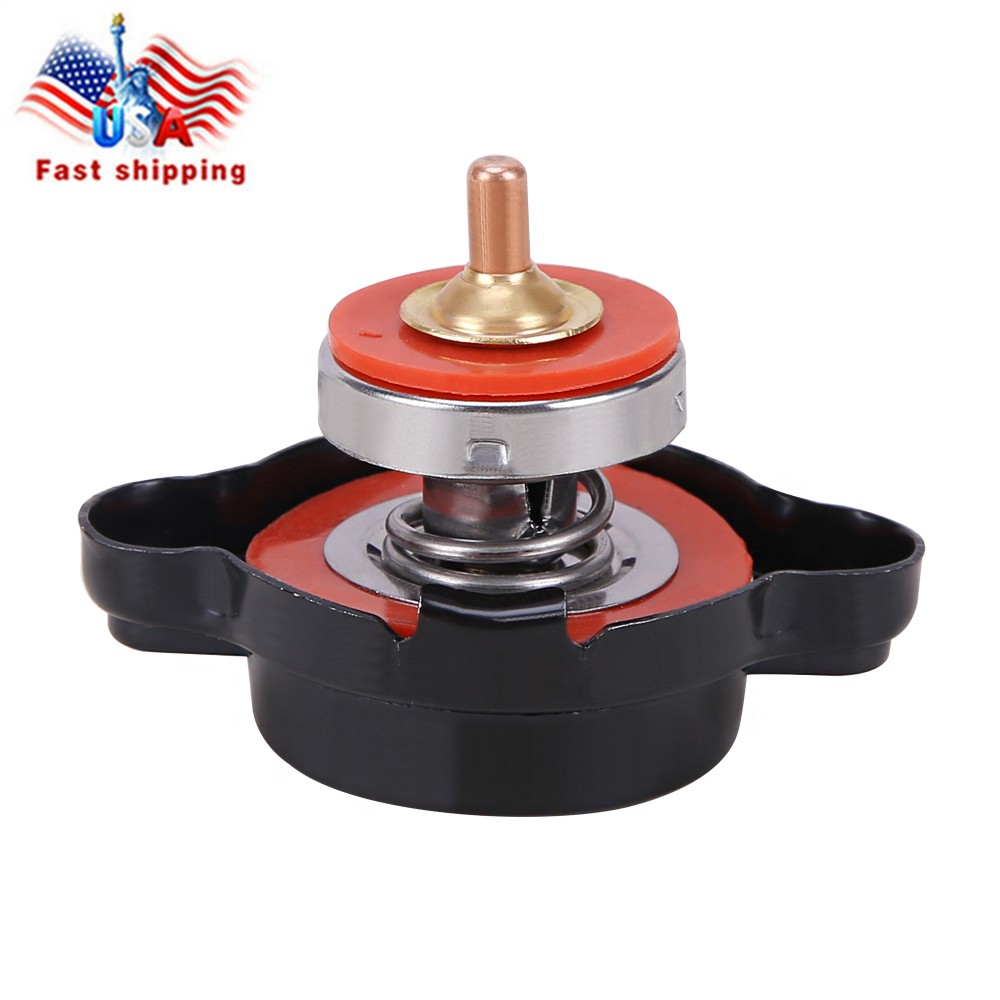 High Pressure Radiator Cap w/ Temperature Gauge 1.8 Bar Radiator Cap 25.6Psi Lmo