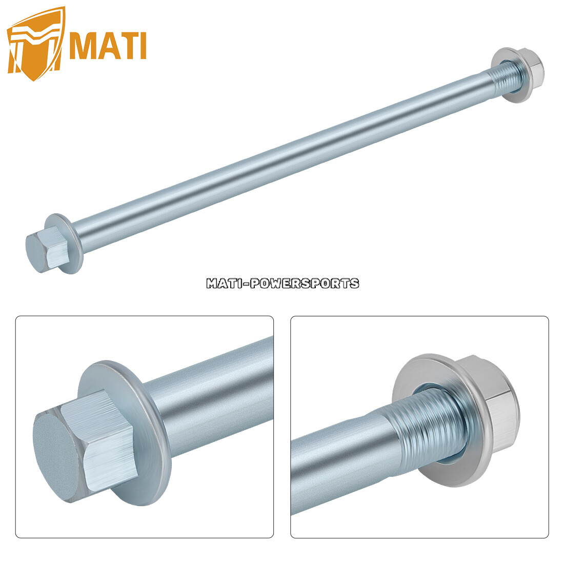 Rear Axle Bolt for Honda XR50R 2000-2003 XR70R 1997-2003 CRF50F CRF70F 2004-2012