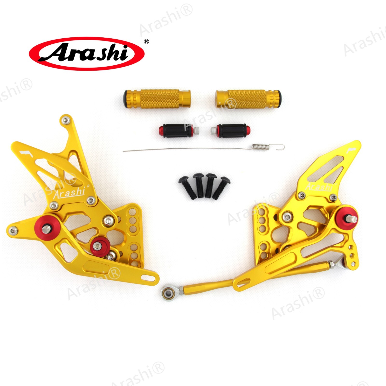 Rearsets Footpegs For Suzuki GSXR 1000 2005 2006 K5 K6 Rear Sets Footrest Pedals