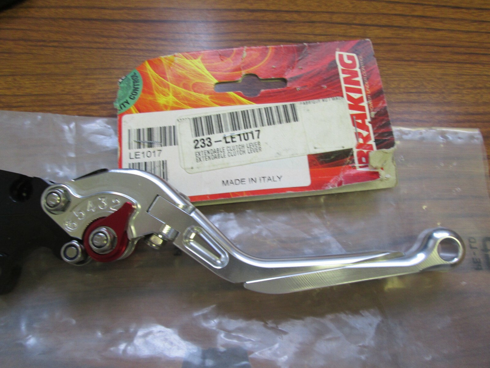 BRAKING.COM ADJUSTABLE + EXPANDABLE LEVER – CLUTCH – SV650 1999-2008