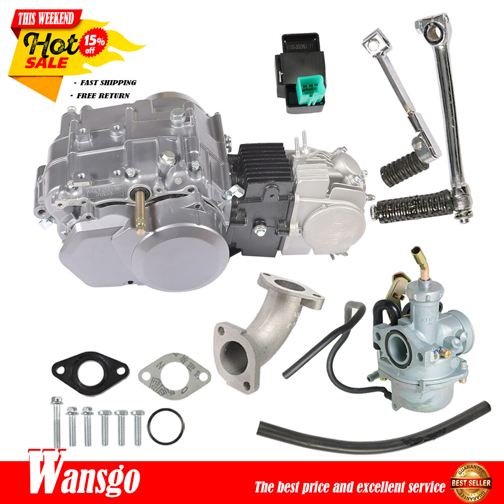 125CC 4 Stroke Motor Engine Pit Dirt Bike ATV Quad For Honda CRF50 XR50 Z50