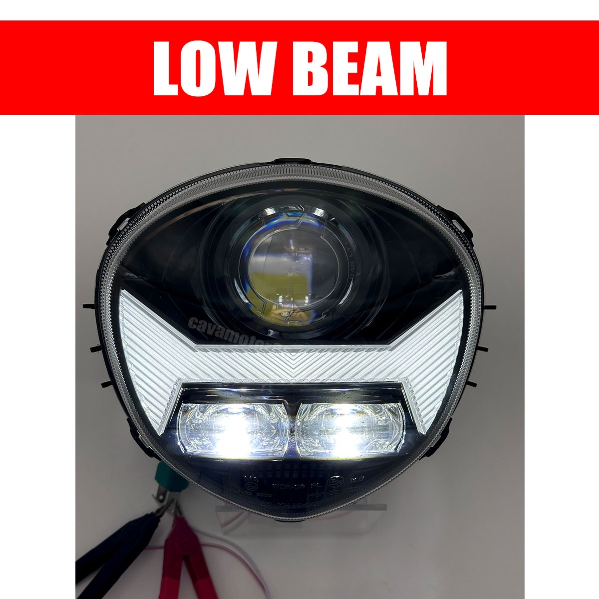 LED Headlight E24 Plug&Play DRL for Yamaha V STAR 1300 XVS 1300 Front Headlamp