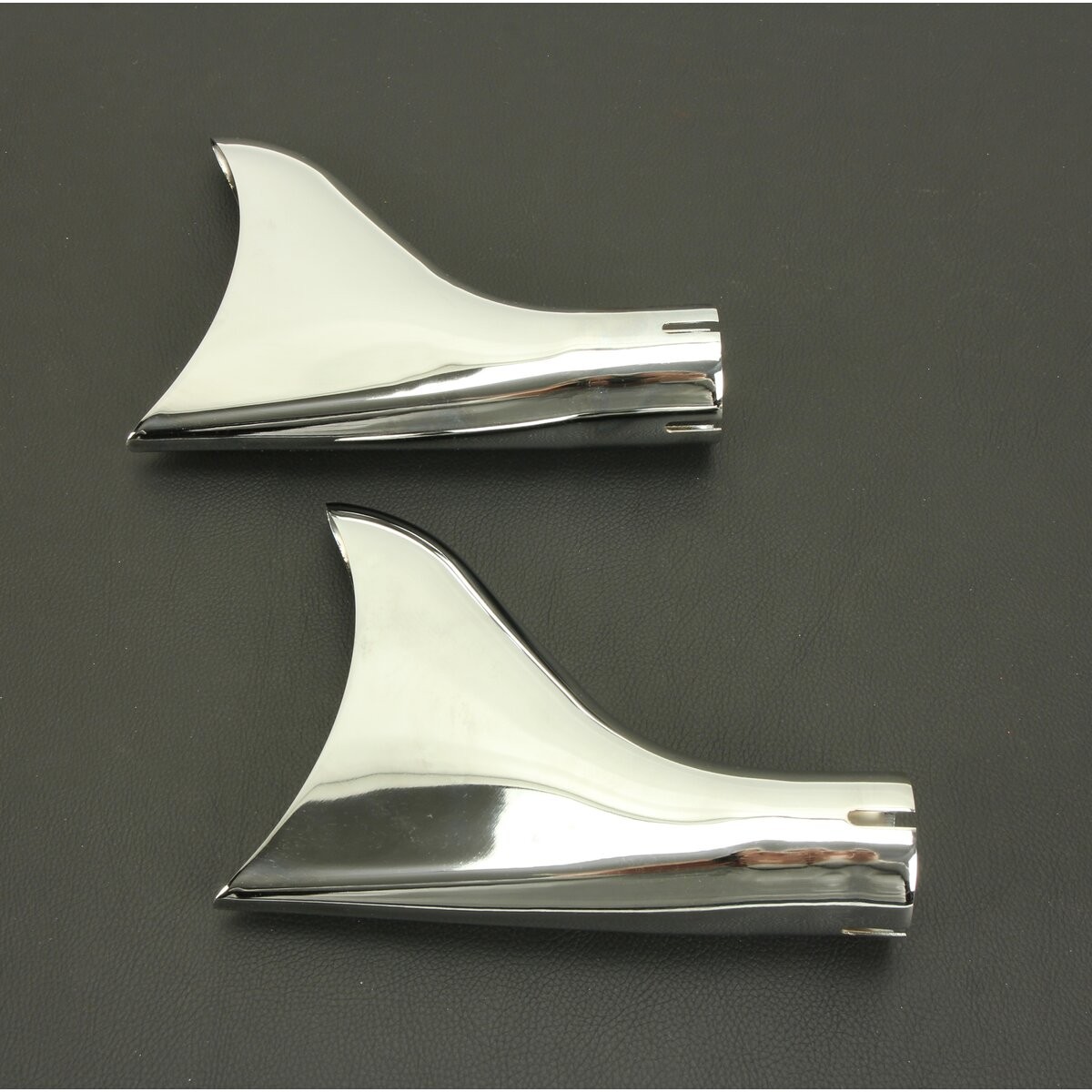 Wyatt Gatling Chrome 1 3/4 in. Fishtail Muffler Tips 30-0974