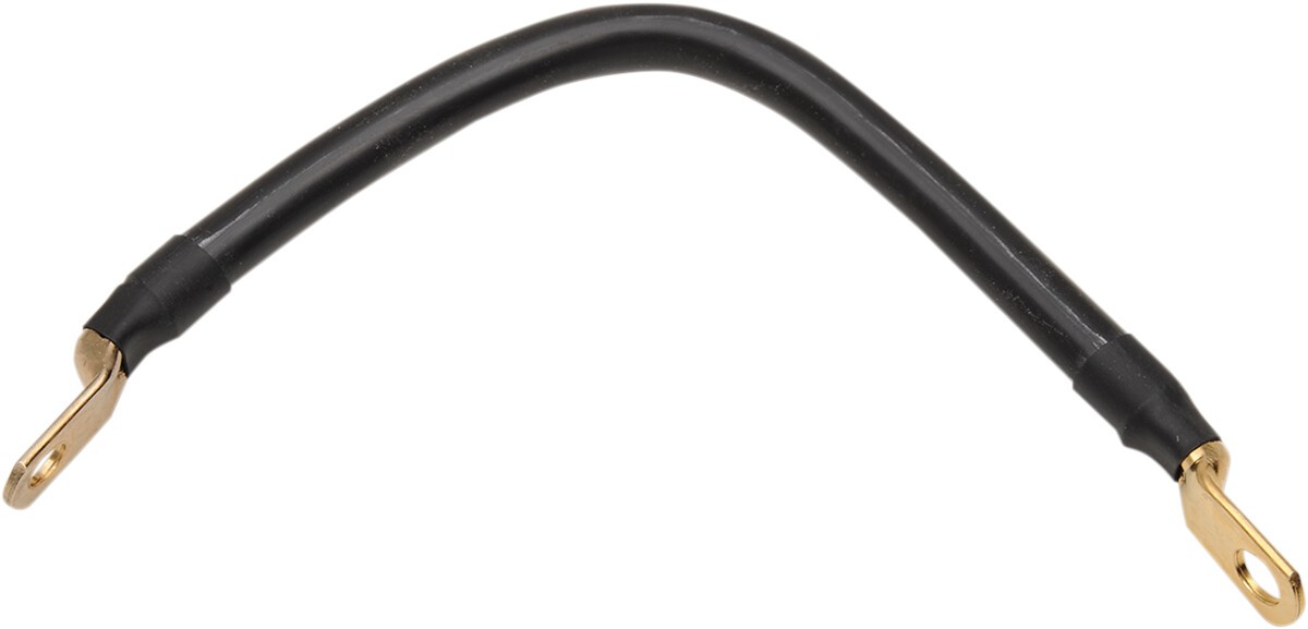 Terry Components Individual Battery Cable Black 9in 4 AWG Ring Terminal