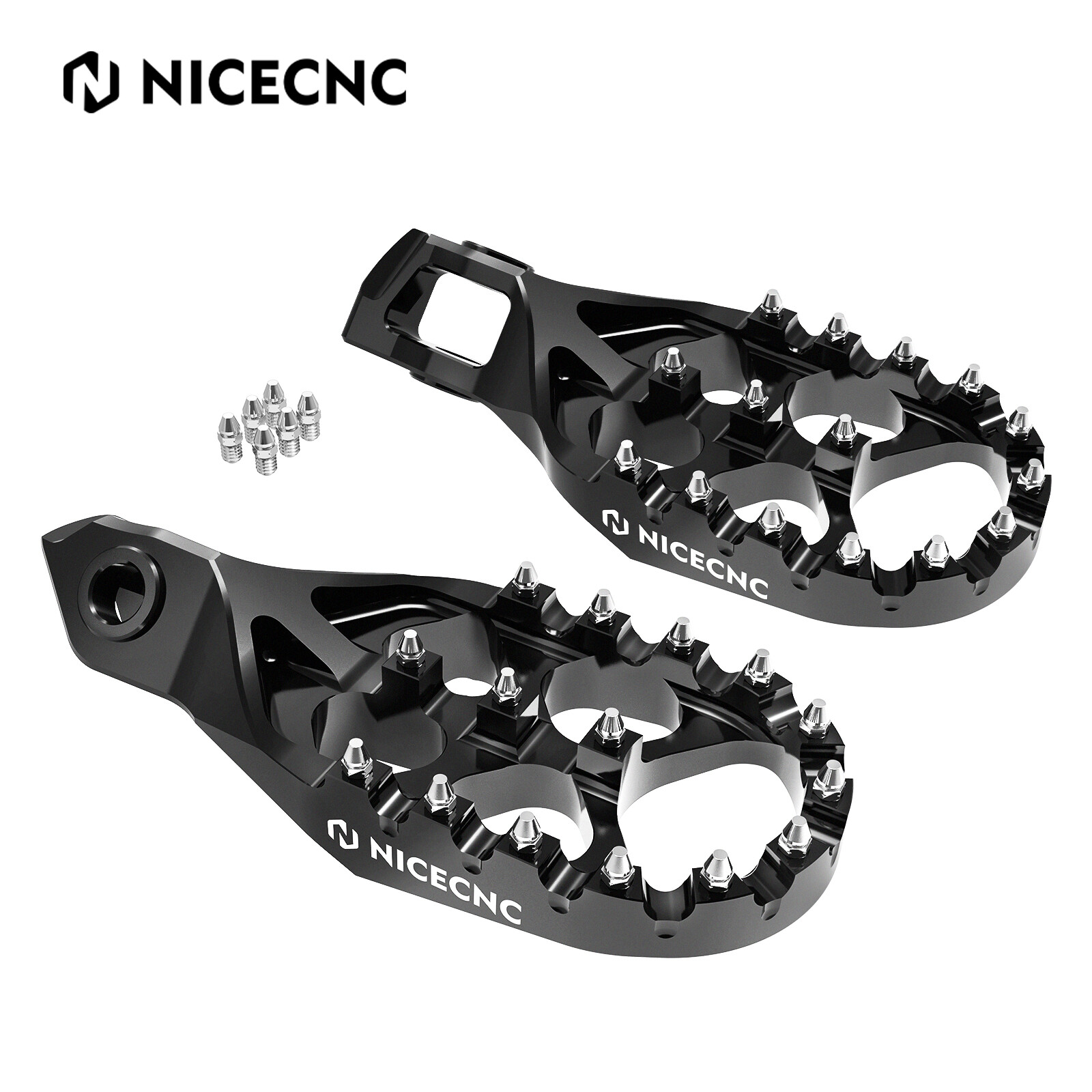Forged Foot Pegs Footrests Wider Pedal For KTM 125 250 300 350 450 SX XC F 23-24