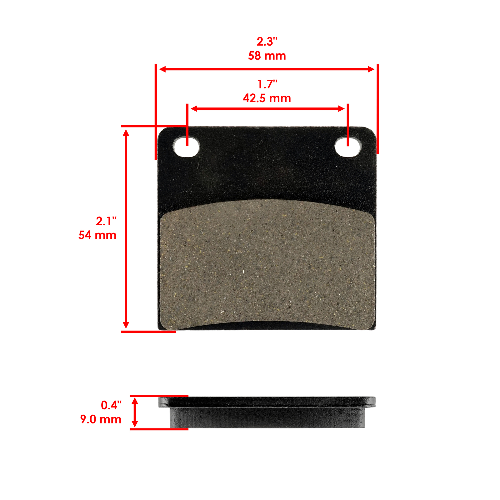Brake Pads for Suzuki GS1100 1980 1981 1982 1983 Rear Motorcycle Pads