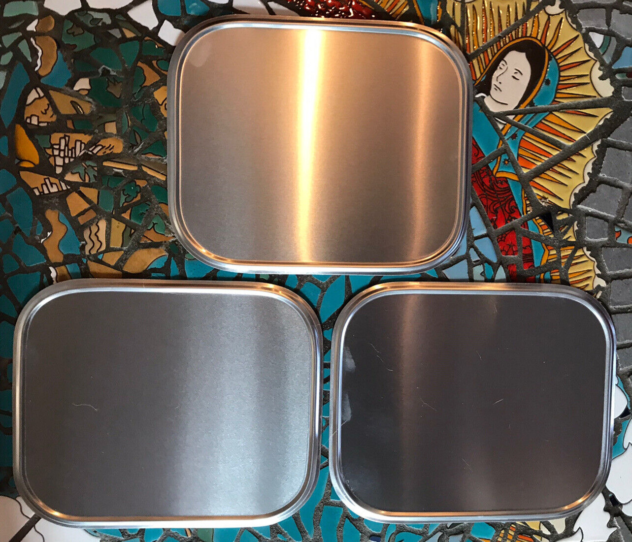 SET OF 3 Tracker HOOLIGAN RACING NUMBER PLATES 8”x9.75”x032″x3/16”bead Al New