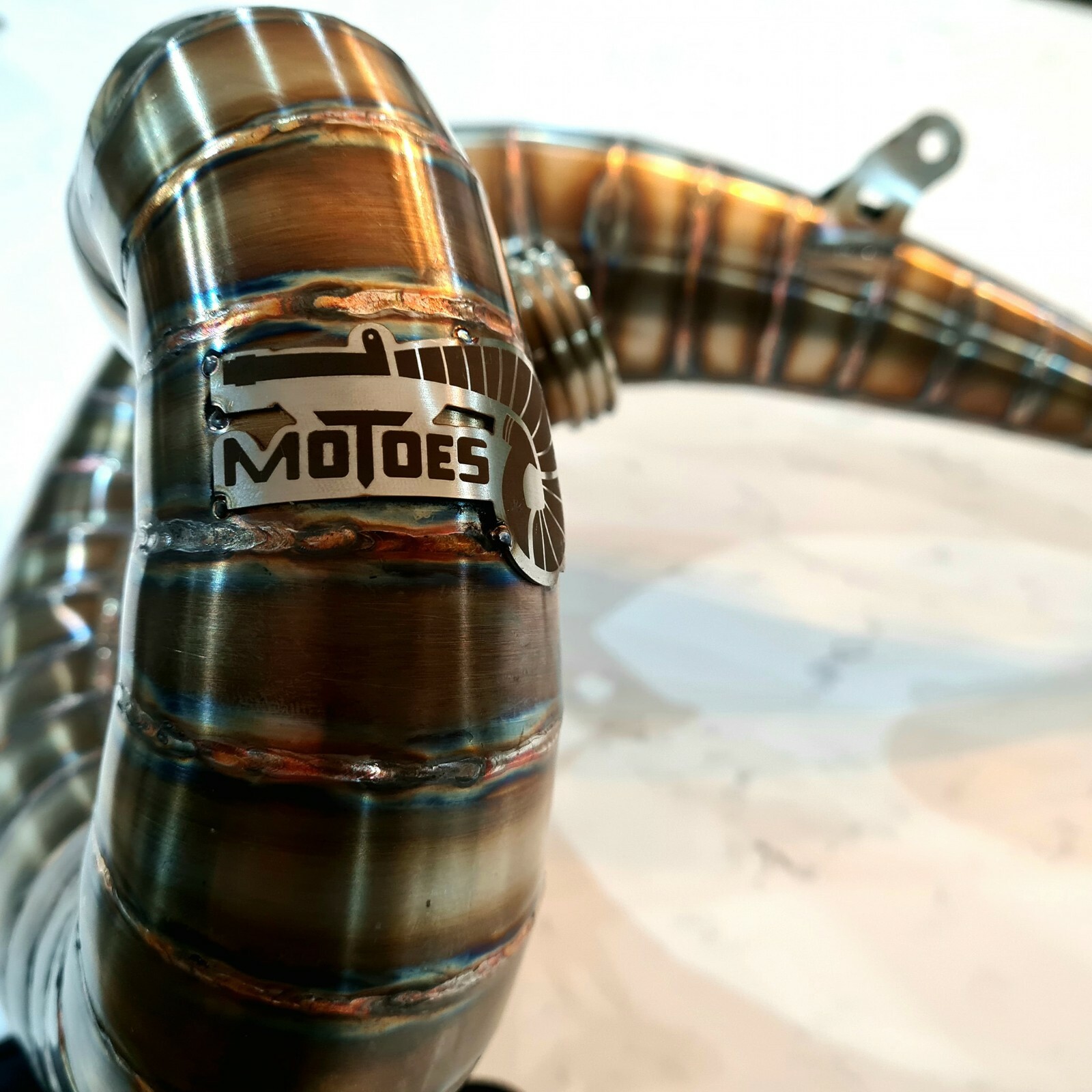 Handmade Exhaust Torque Pipe for Beta 2T 250-300 RR Racing 2016 -2023 models