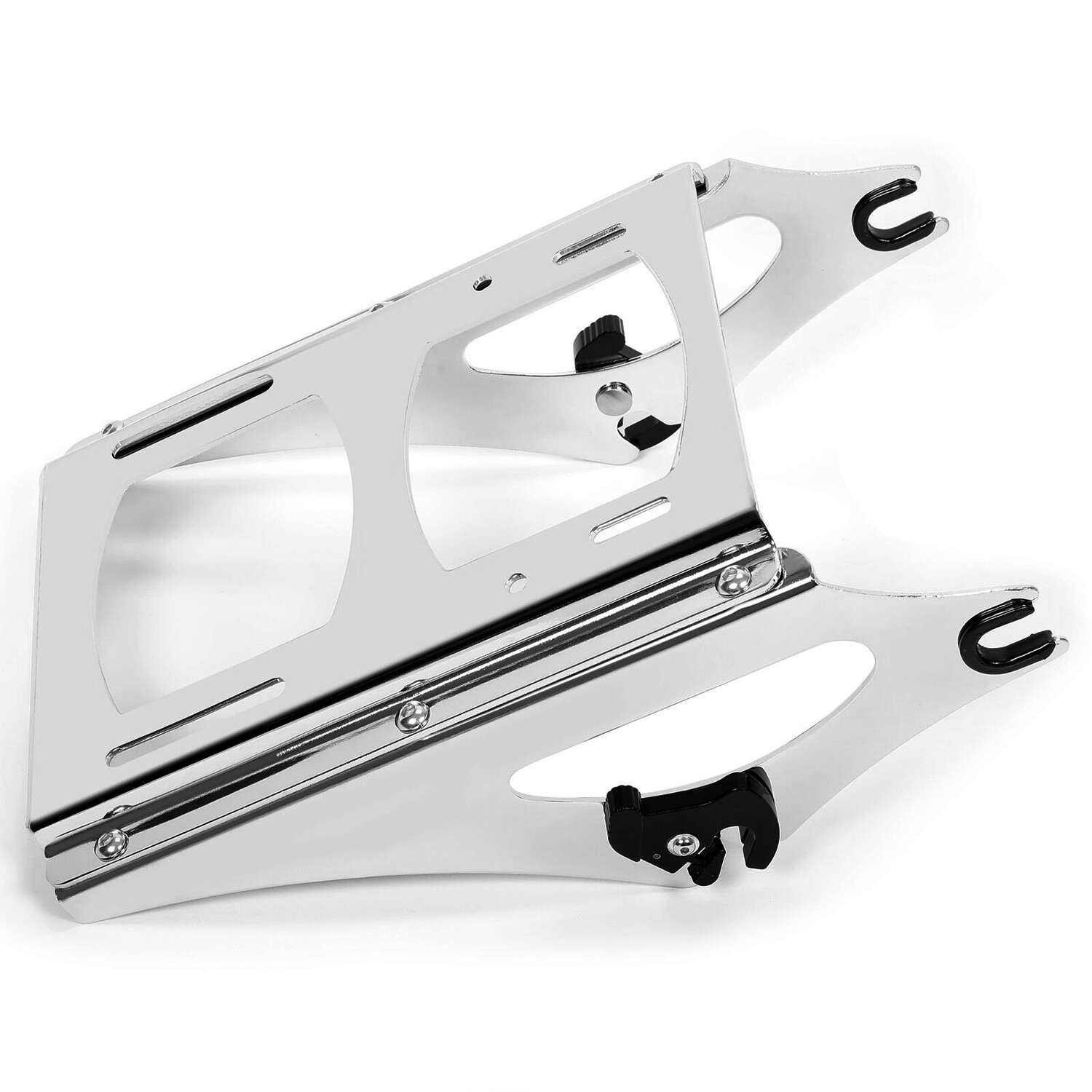 Detachable Tour Pack Mount Rack w/ Docking Hardware Kit For Harley Touring 09-13