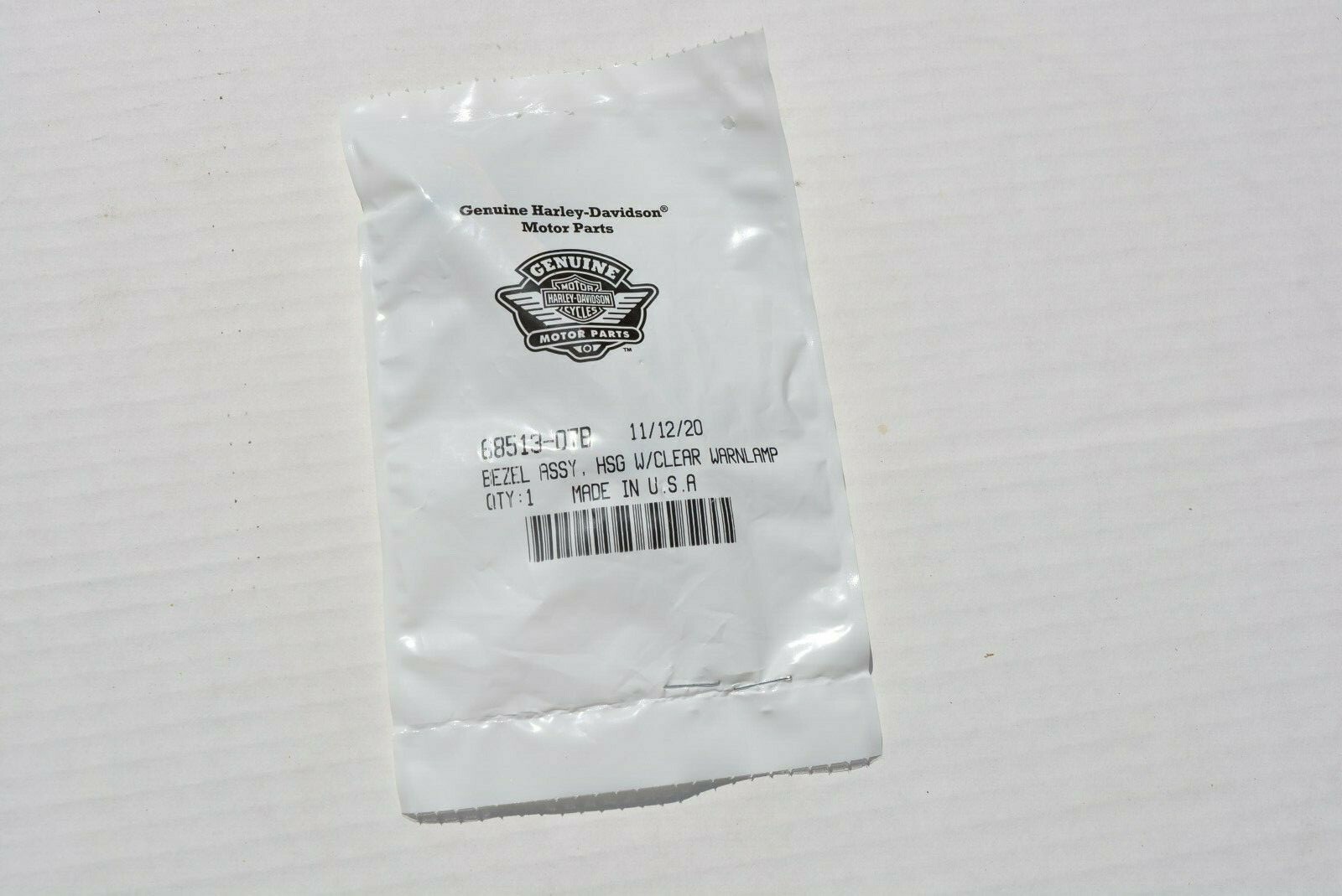HARLEY NEW OEM BEZEL ASSY FXD FXDWG FXDC FXDF 2004-2017 68513-07B