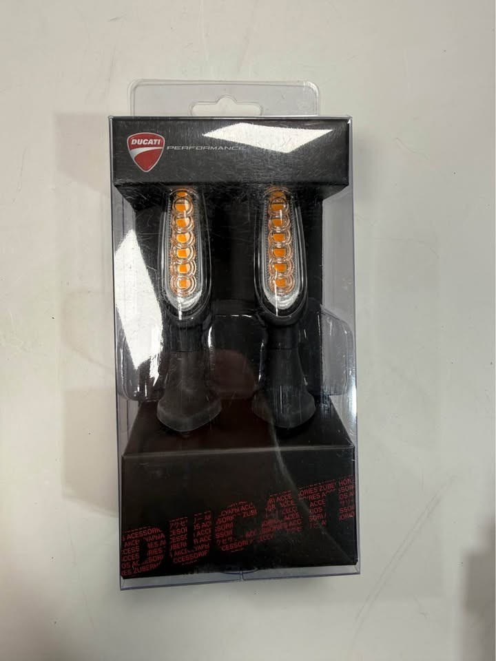 Ducati Performance Dynamic LED Turn Signals (Pair) – OEM 96681581AA – New
