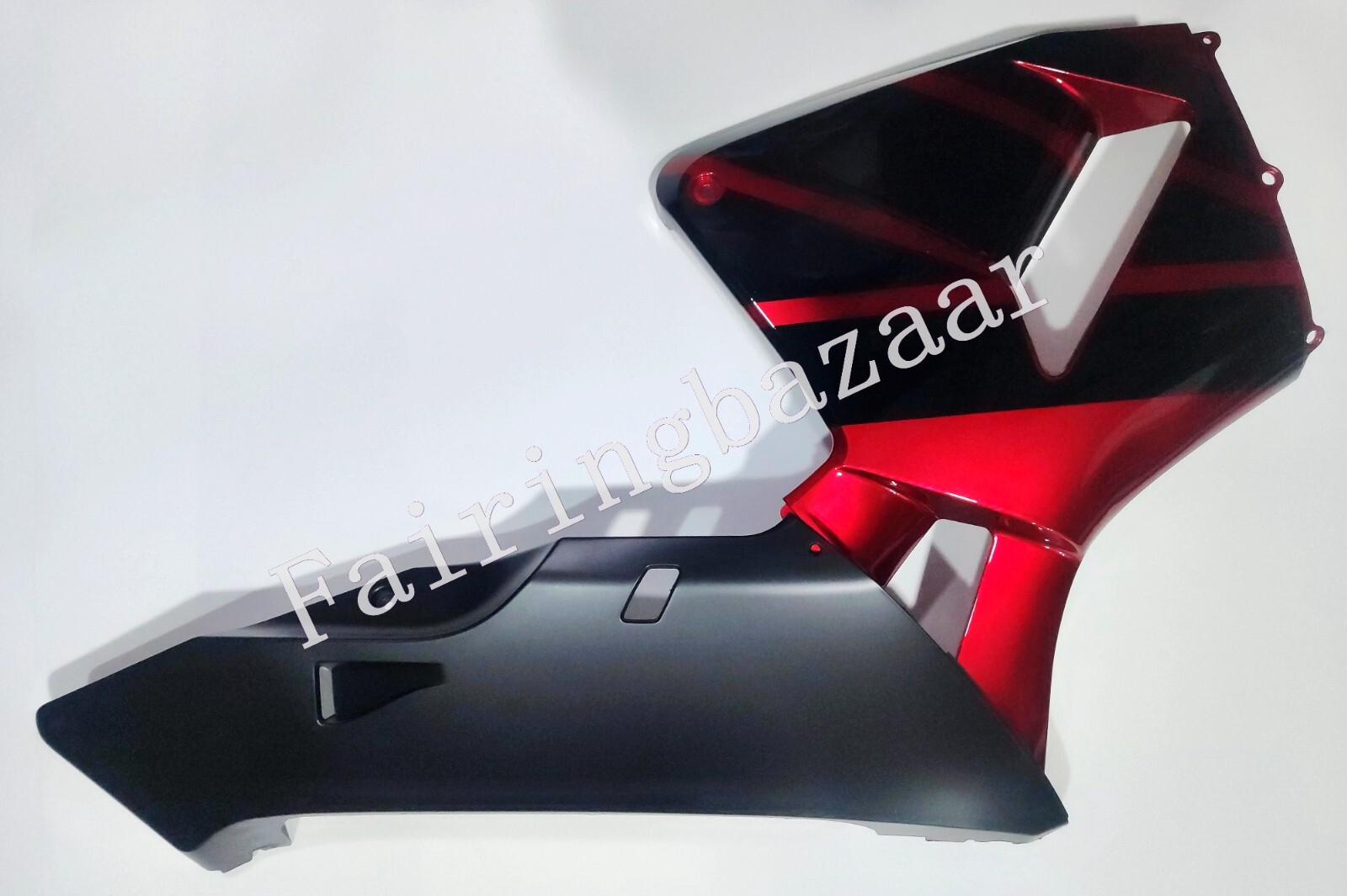 Fit for 2005 2006 CBR600RR Candy Red Black ABS Injection Pre-drilled Fairing Kit