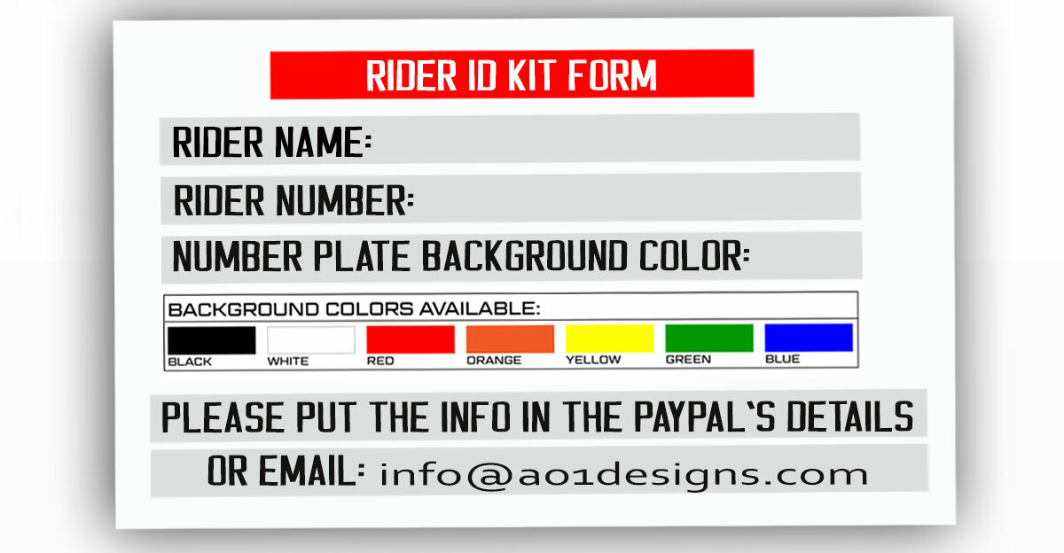 2010 2011 2012 2013 2014 2015 2018 2019-2022 KAWASAKI KLX 110 RETRO GRAPHICS KIT