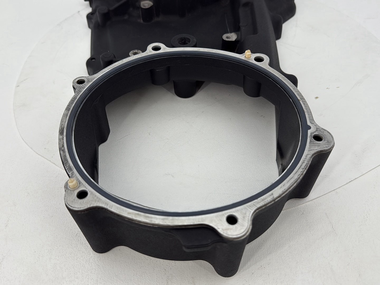 2013 Harley Dyna FXDWG Wide Glide OEM Inner Primary Clutch Cover Black 60681-06C