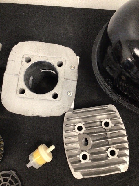 Zeda 100 Dio Engine Only-Includes Zeda 80 Dio Cylinder with Head and Accessories