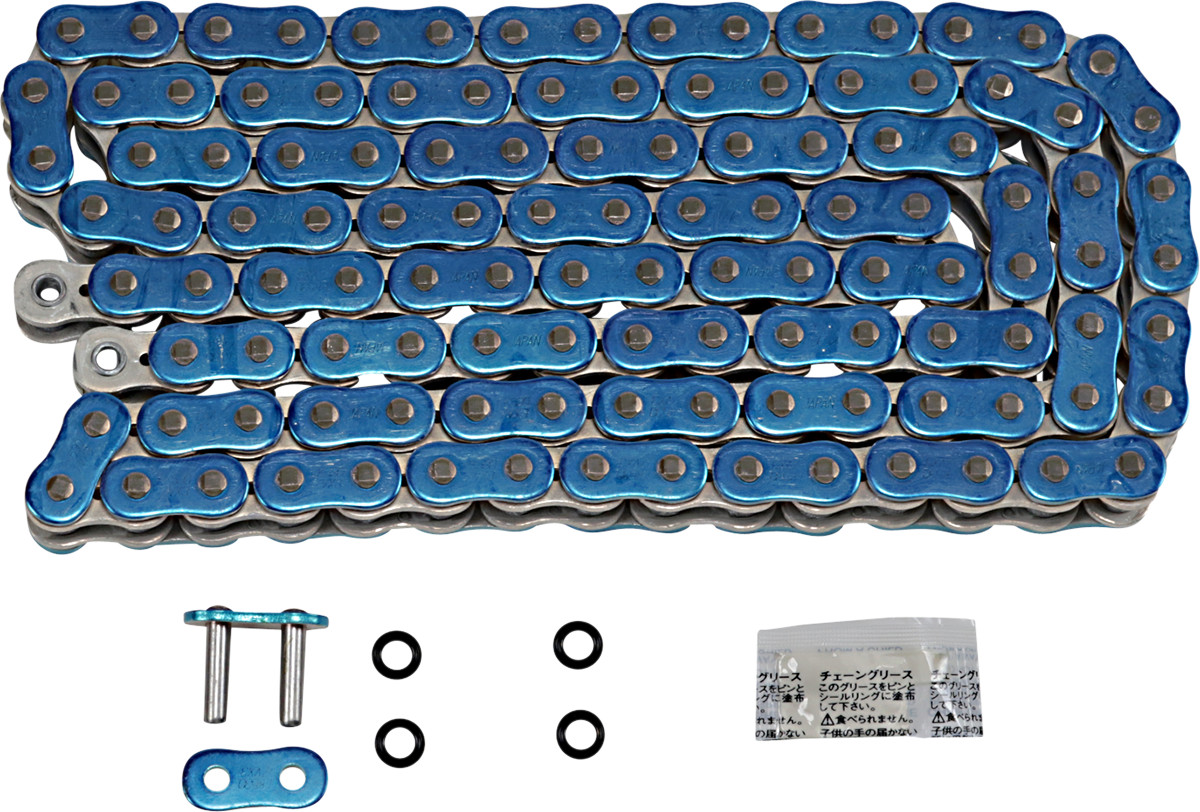 EK – 530 ZVX3 Sportbike Chain For 120 Links Blue | 530ZVX3-120AB
