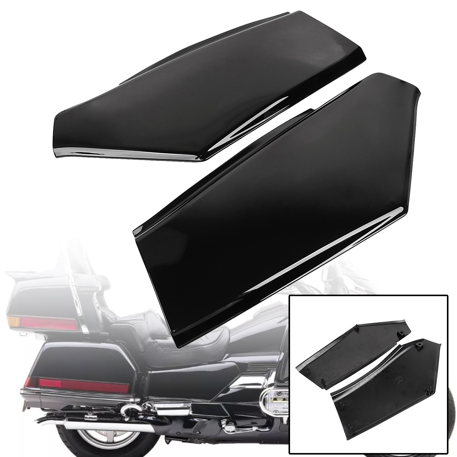 Left & Right Side Cover For Honda Goldwing GL1500A GL1500SE 1988-2000 1991 1996