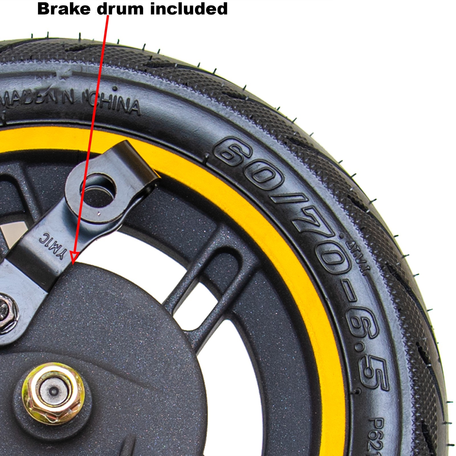 Tire Wheel Rim Brake Assembly for Max G2 G30 G30D G30P G30LP Electric Scooter