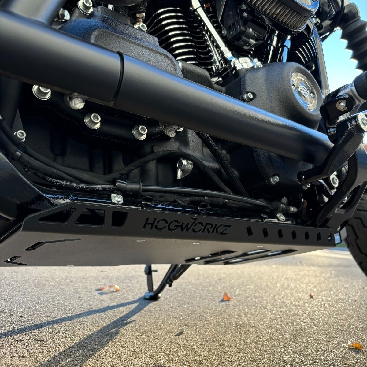 HogWorkz Black Skid Plate/Chassis Protector HW131363
