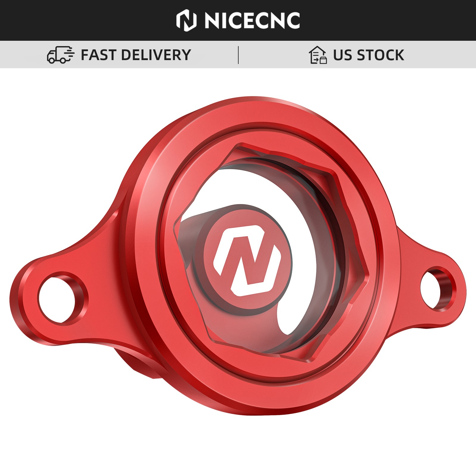 NICECNC Transparent Engine Oil Filter Cover Cap For Honda CRF450R 2009-2015 2016