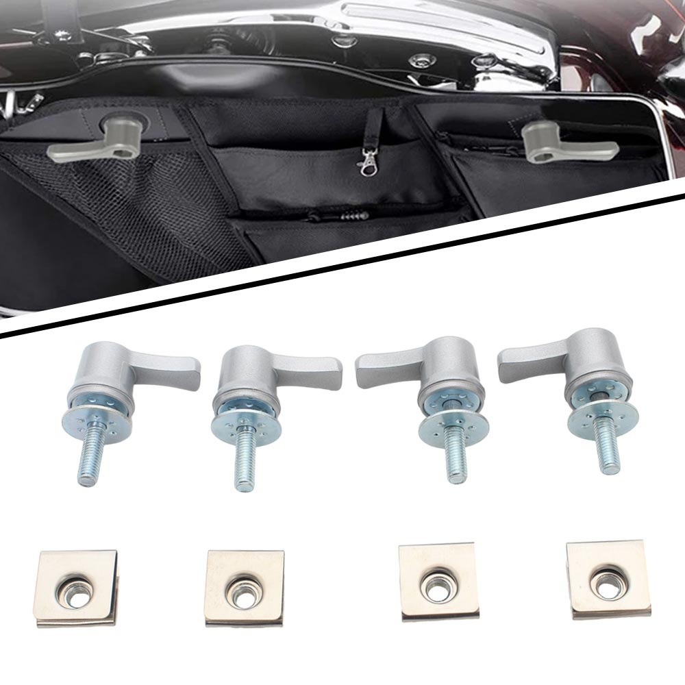 Saddlebag Lever Lock Fastener Bolt For Road Street Glide Ultra Electra Road King