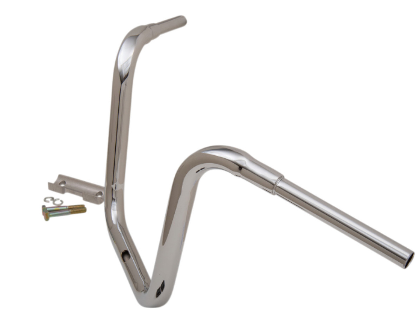 LA Choppers – LA-7314-14 – 1-1/2in. Traditional Ape Hanger Handlebar, Chrome