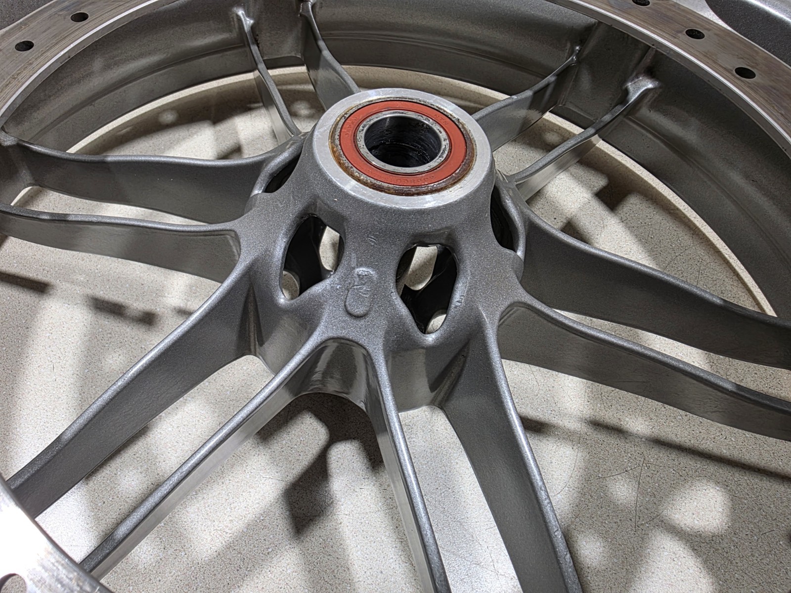 2006 Buell Ulysses XB12 XB12X Front Wheel Rim Magnesium Tone #NV9-80
