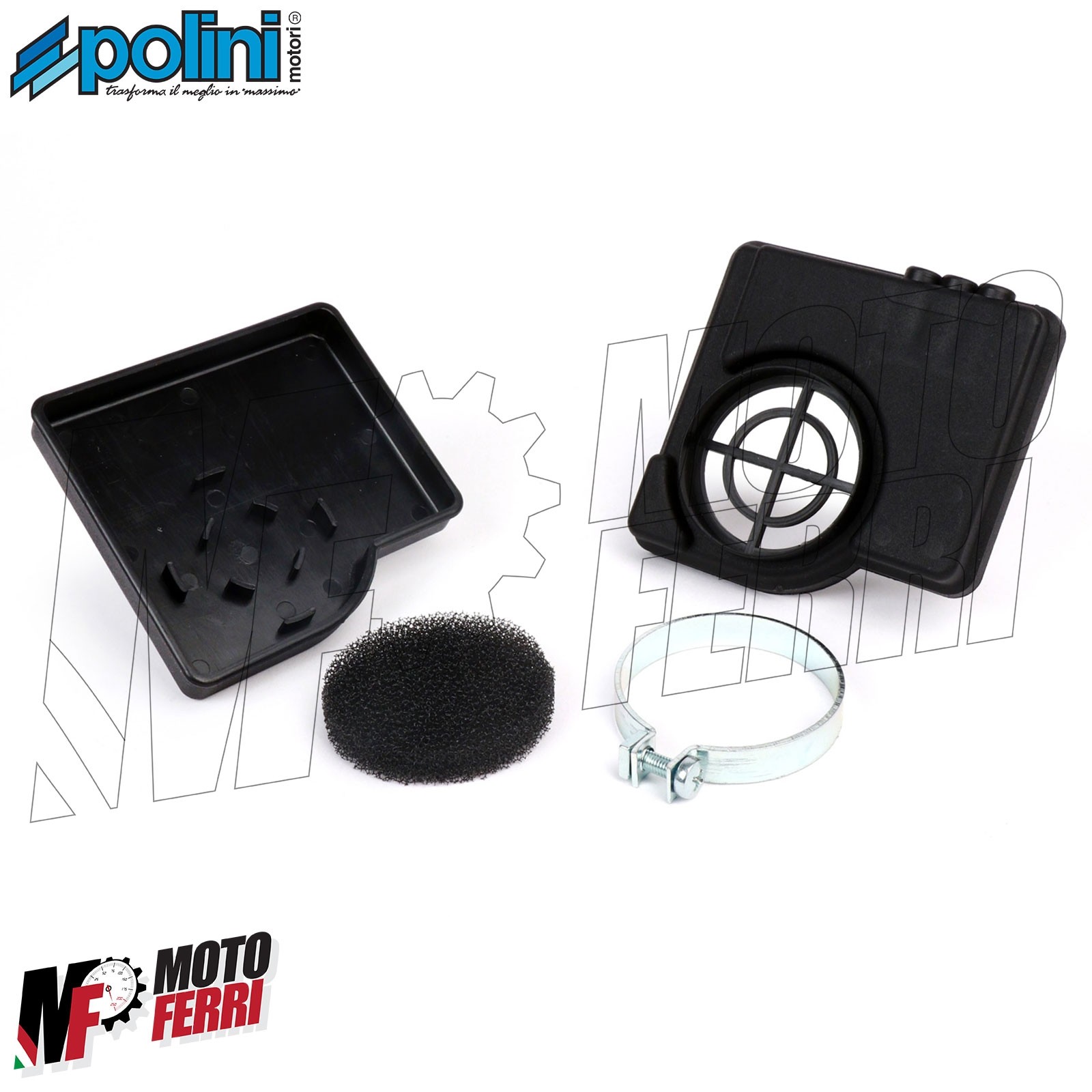 Air Filter Box Racing Sport Polini Piaggio Boxer Bravo Yes Hello Cricket