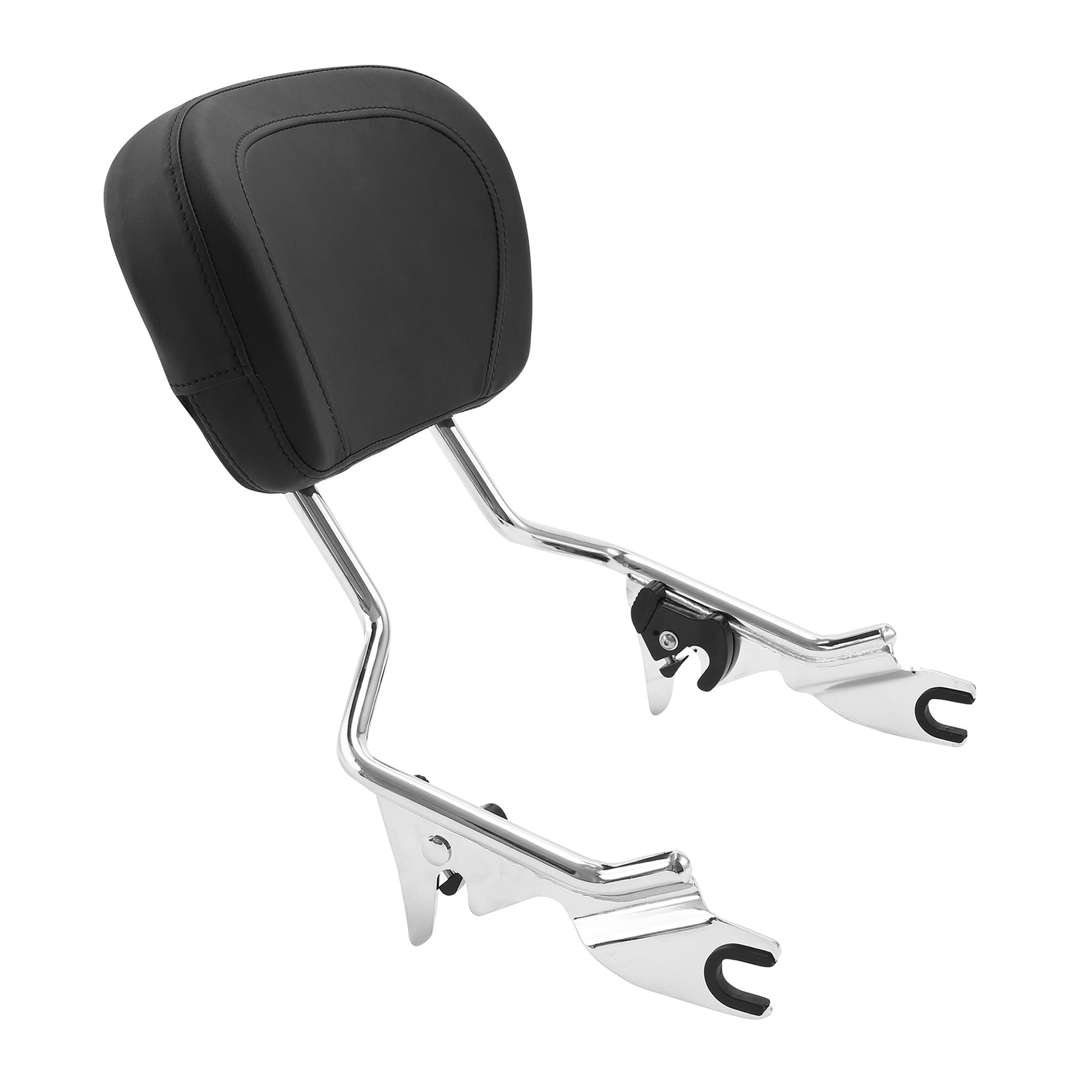 Sissy Bar Upright Passenger Backrest w/ Pad for Harley Touring Models 2009-2024